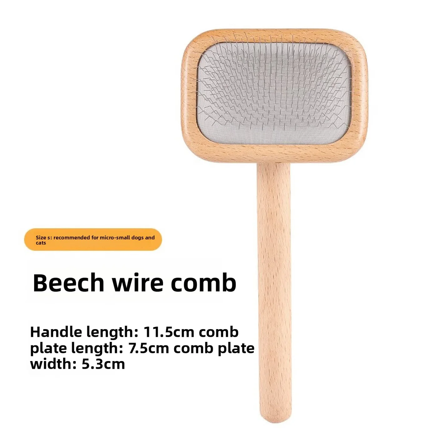 Beechwood Pet Comb-3